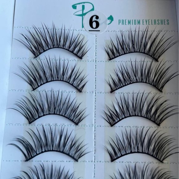 Brand new in box - 10 pairs of Natural Cat eye eyelashes - Picture 2 of 3